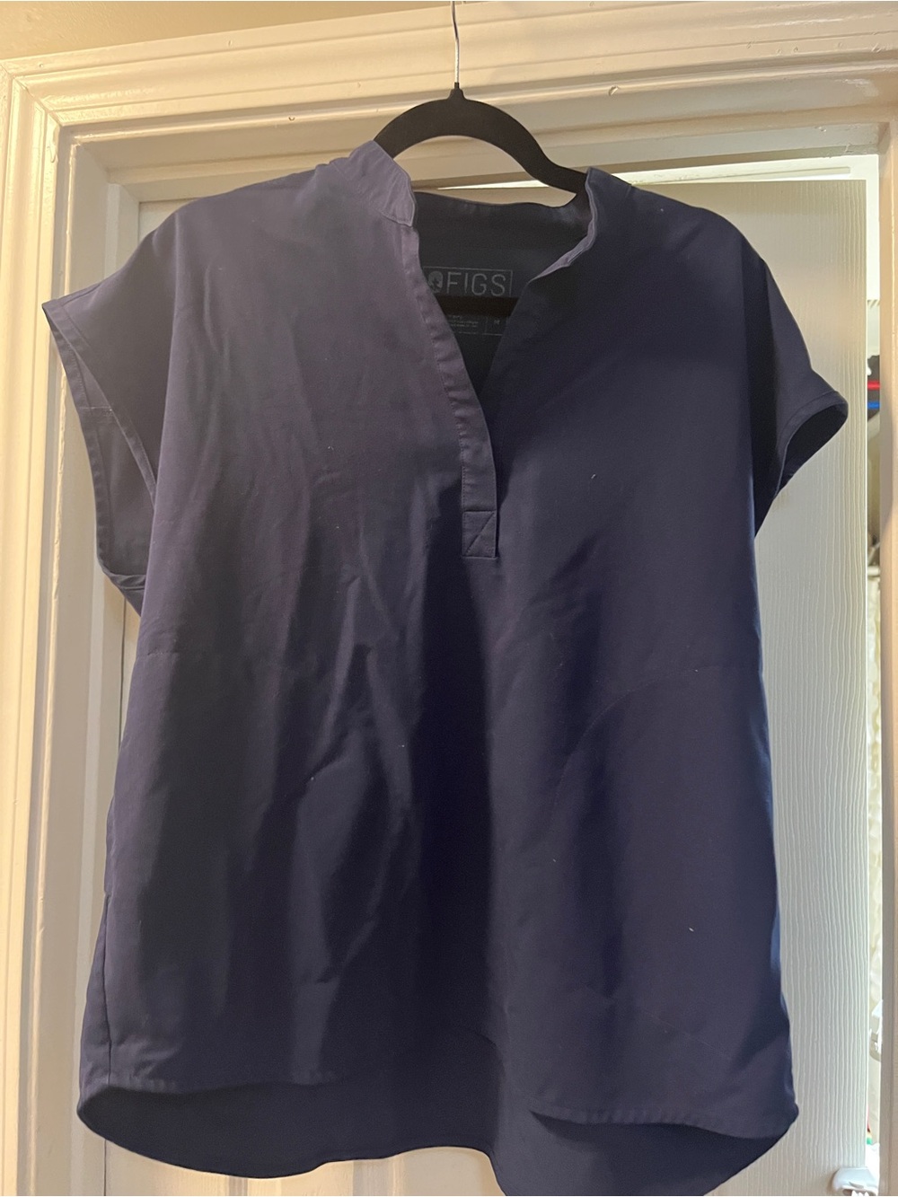 Figs Navy Rafala Scrub Tops